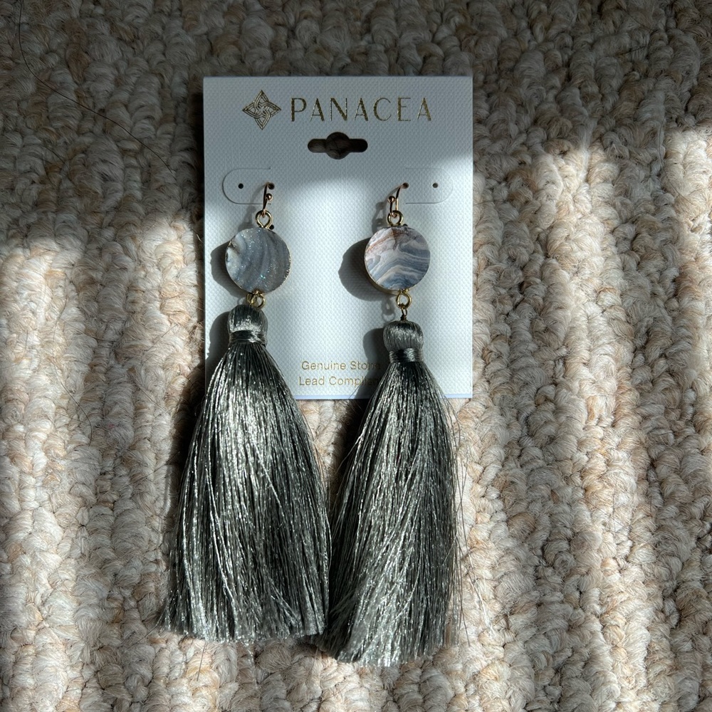 PANACEA Silver earrings